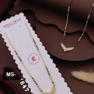 MS-847 Anti Tarnish Imported Mangalsutra from Kiyu Ziyu by Zyra Creation