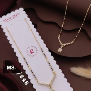 MS-848 Anti Tarnish Imported Mangalsutra from Kiyu Ziyu by Zyra Creation