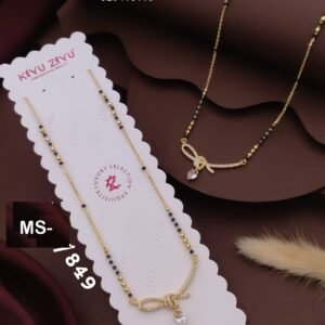 MS-849 Anti Tarnish Imported Mangalsutra from Kiyu Ziyu by Zyra Creation