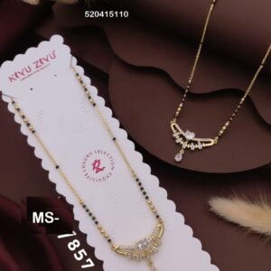 MS-857 Anti Tarnish Imported Mangalsutra from Kiyu Ziyu by Zyra Creation