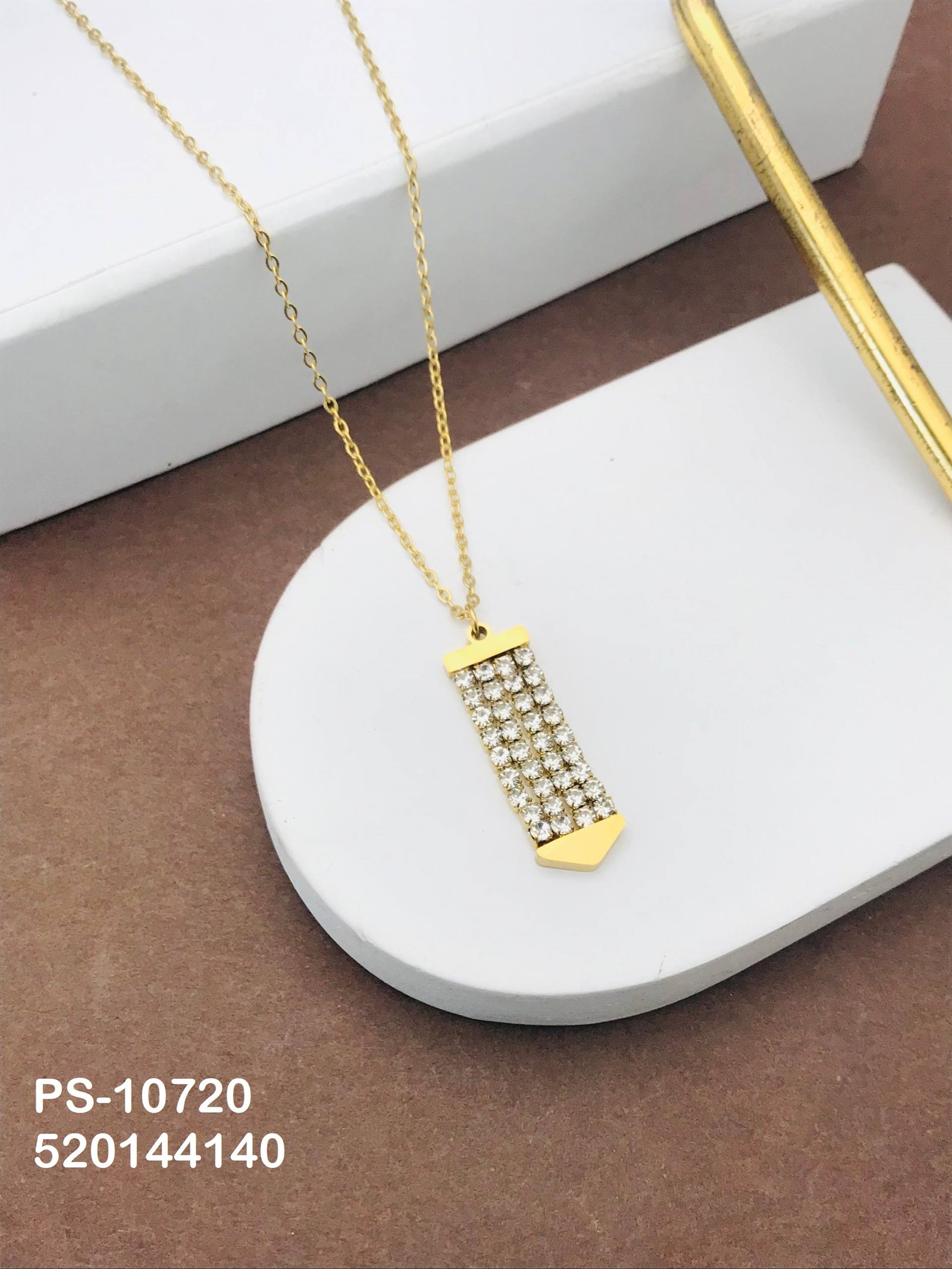 ps 10720.jpg PS-10720 Anti-Tarnish Stainless Steel Necklace from Kiyu Ziyu by Zyra Creation