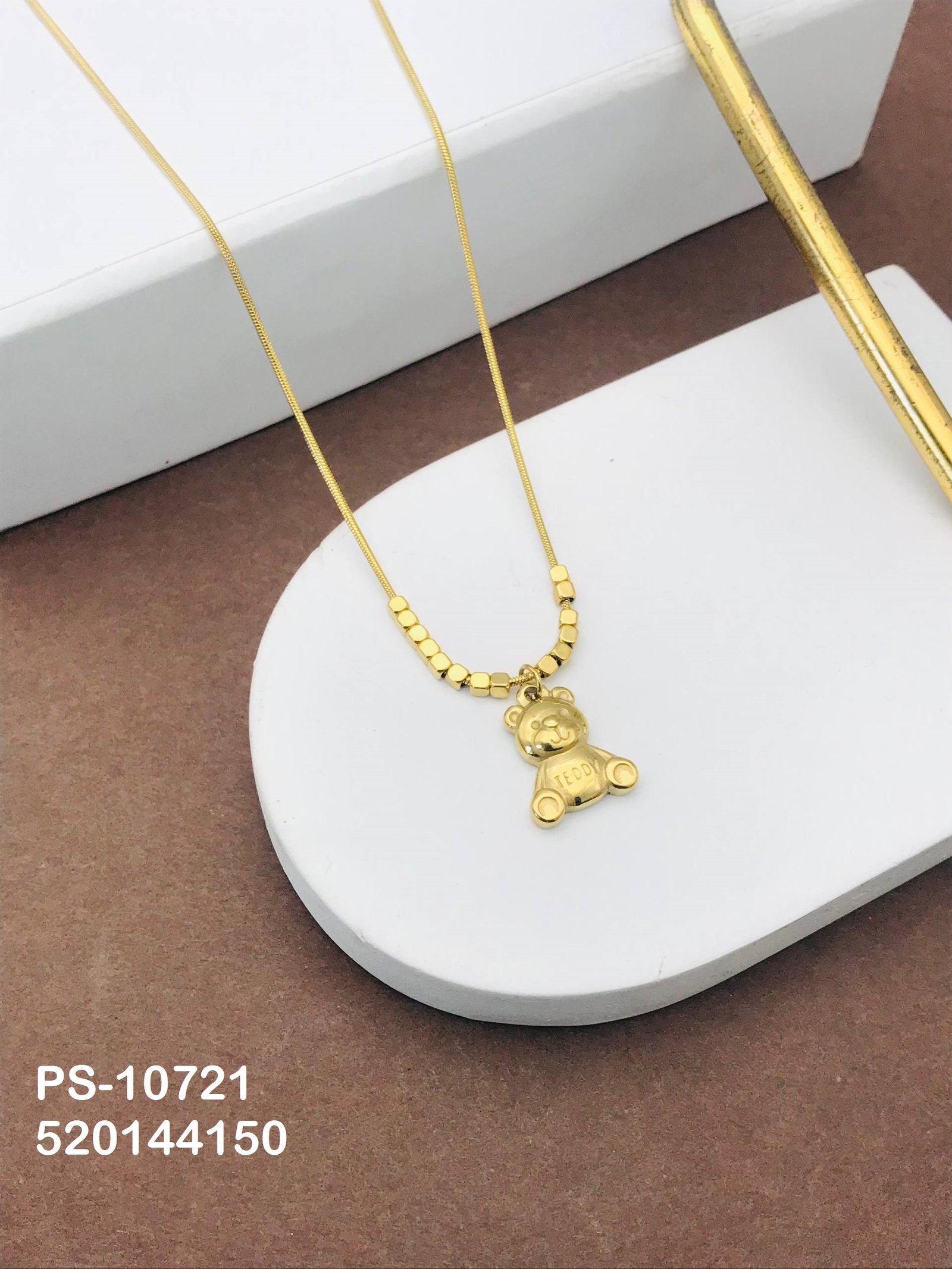 ps 10721.jpg PS-10721 Anti-Tarnish Stainless Steel Necklace from Kiyu Ziyu by Zyra Creation