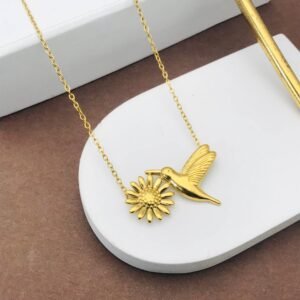 PS-10722 Anti-Tarnish Stainless Steel Necklace from Kiyu Ziyu by Zyra Creation