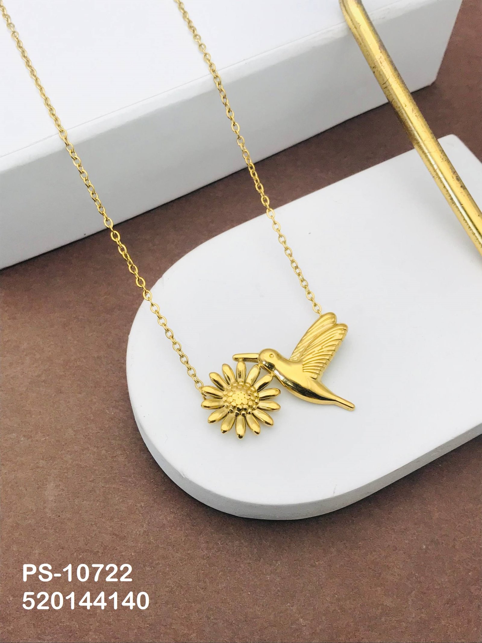 ps 10722.jpg PS-10722 Anti-Tarnish Stainless Steel Necklace from Kiyu Ziyu by Zyra Creation