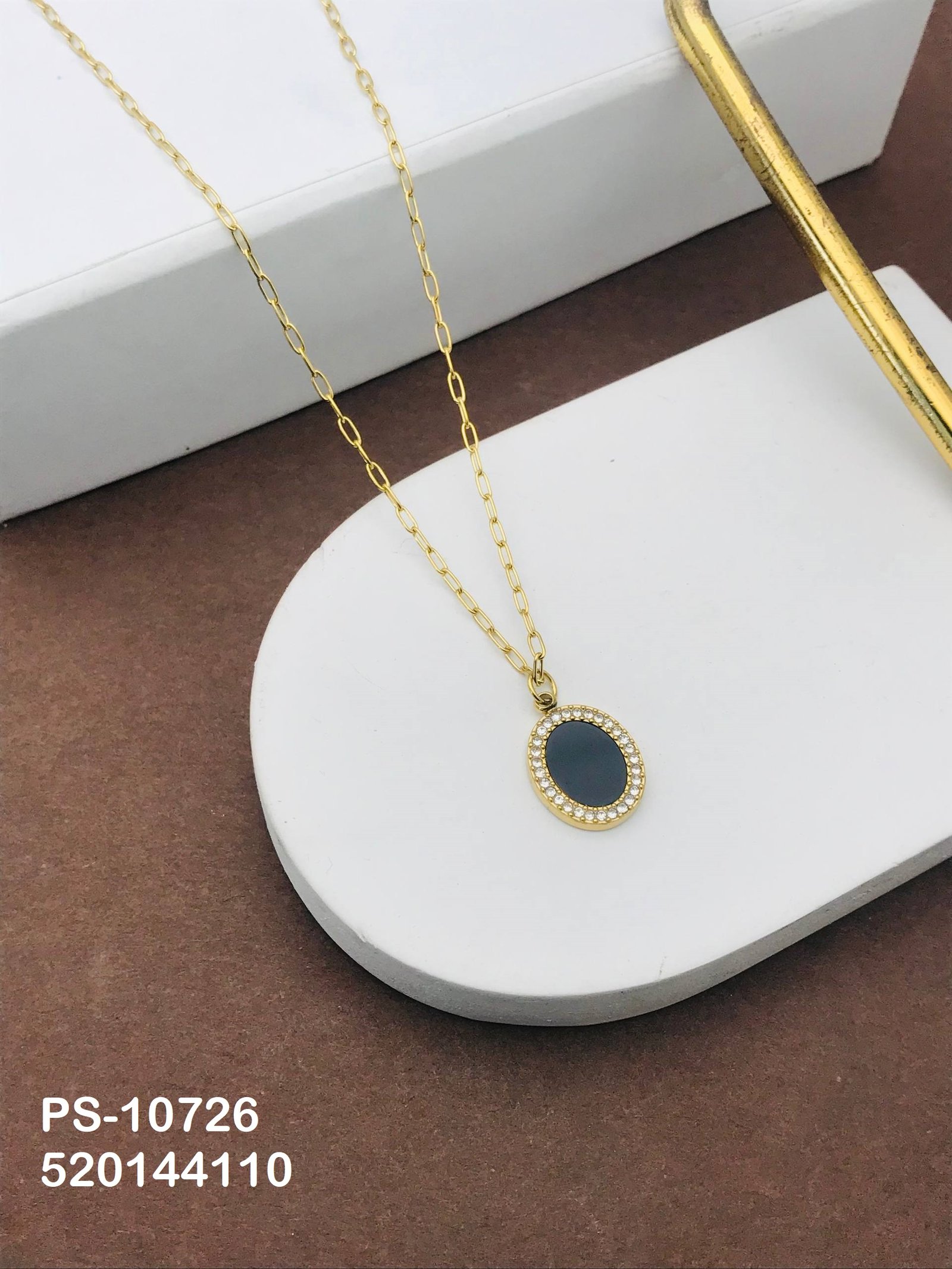 ps 10726.jpg PS-10726 Anti-Tarnish Stainless Steel Necklace from Kiyu Ziyu by Zyra Creation