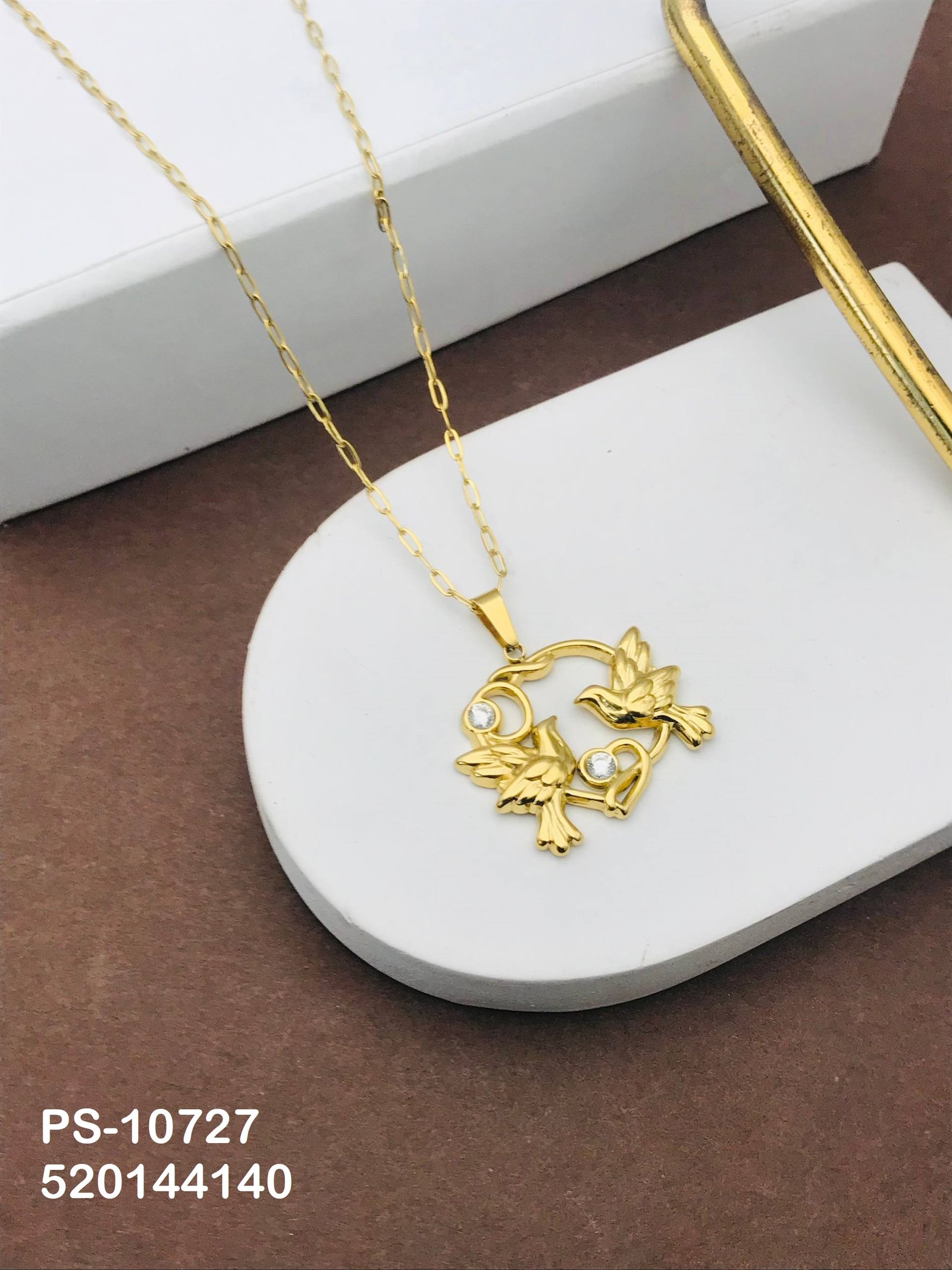 ps 10727.jpg PS-10727 Anti-Tarnish Stainless Steel Necklace from Kiyu Ziyu by Zyra Creation
