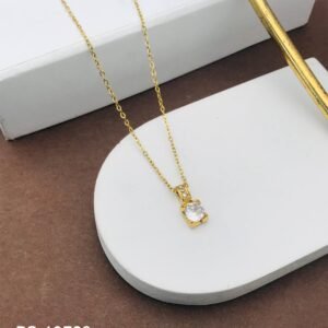 PS-10729 Anti-Tarnish Stainless Steel Necklace from Kiyu Ziyu by Zyra Creation