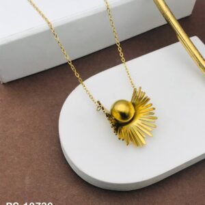 PS-10730 Anti-Tarnish Stainless Steel Necklace from Kiyu Ziyu by Zyra Creation