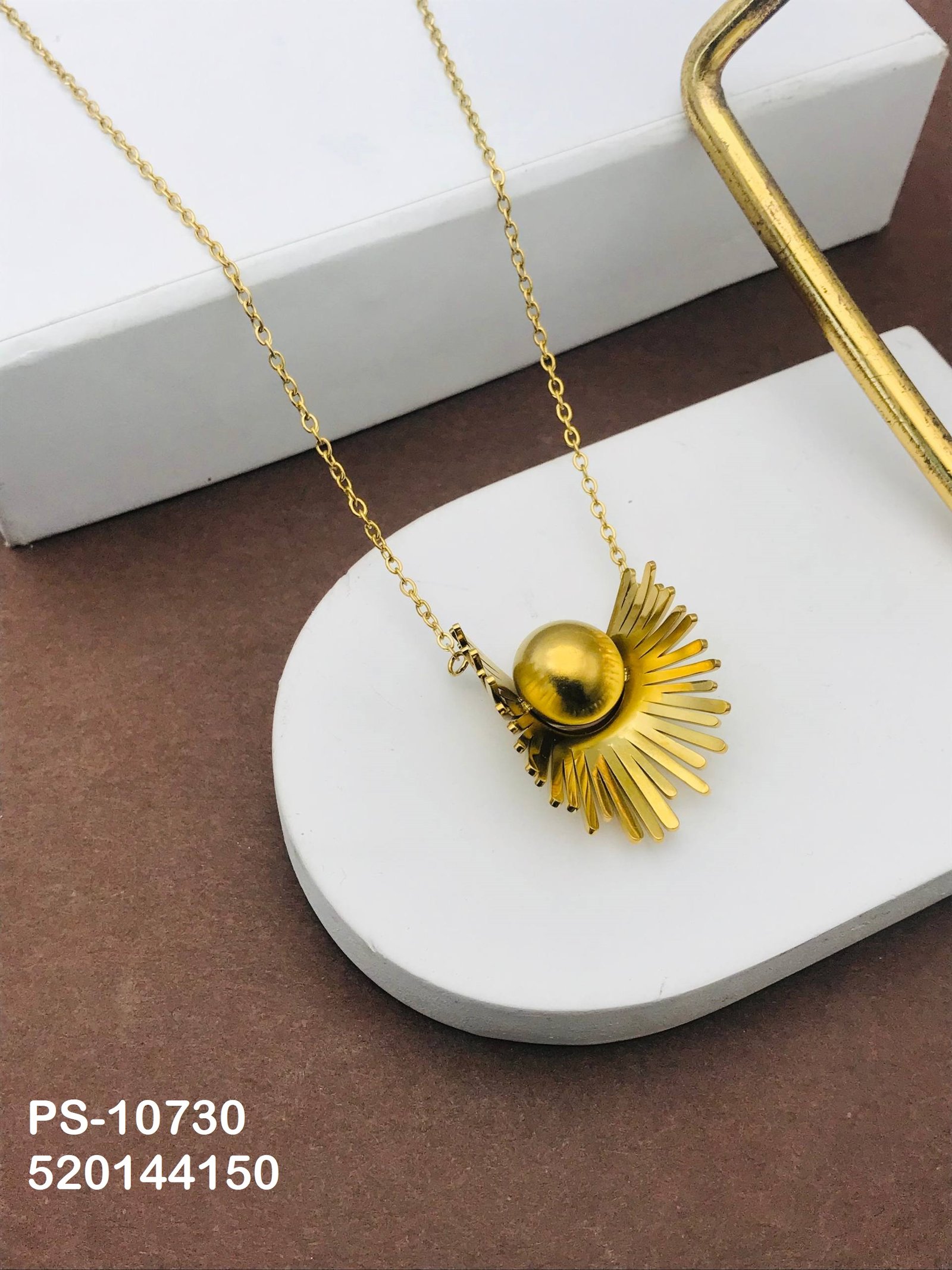 ps 10730.jpg PS-10730 Anti-Tarnish Stainless Steel Necklace from Kiyu Ziyu by Zyra Creation