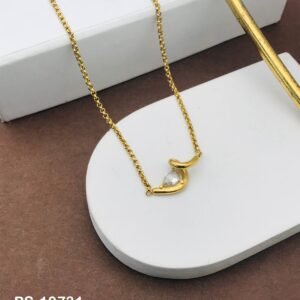 PS-10731 Anti-Tarnish Stainless Steel Necklace from Kiyu Ziyu by Zyra Creation