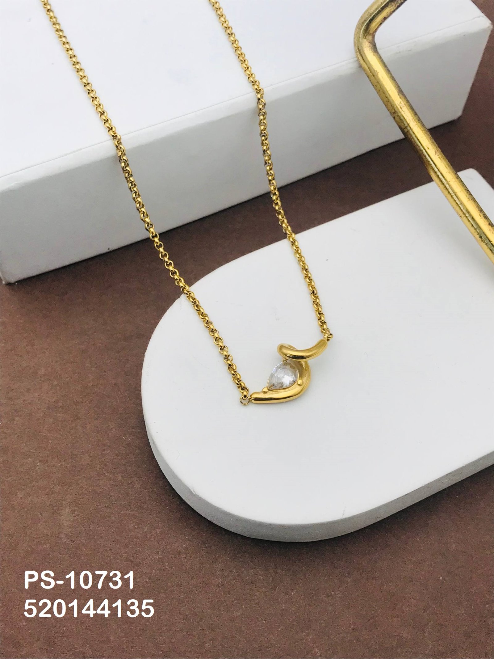 ps 10731.jpg PS-10731 Anti-Tarnish Stainless Steel Necklace from Kiyu Ziyu by Zyra Creation