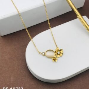 PS-10733 Anti-Tarnish Stainless Steel Necklace from Kiyu Ziyu by Zyra Creation