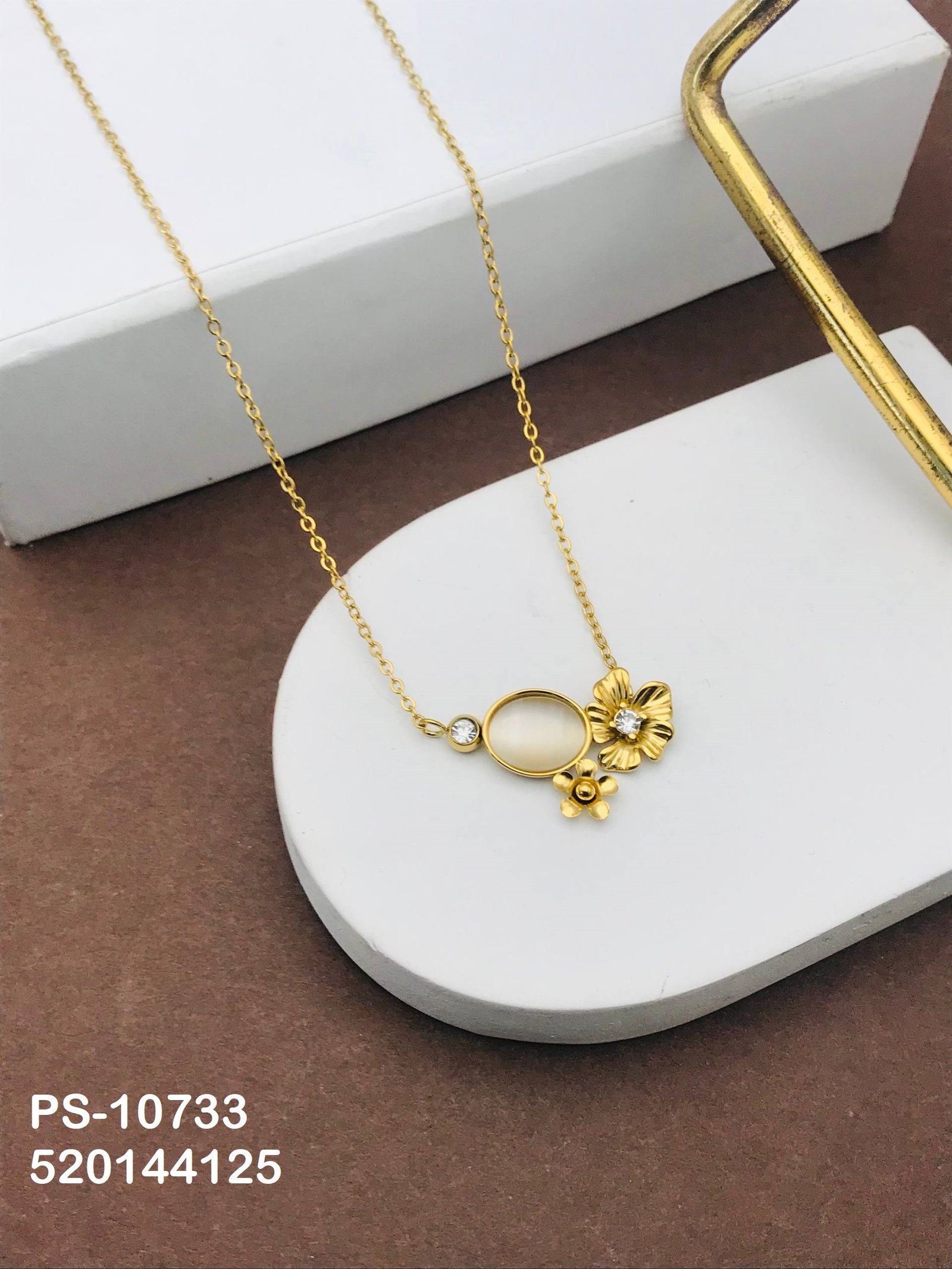 ps 10733.jpg PS-10733 Anti-Tarnish Stainless Steel Necklace from Kiyu Ziyu by Zyra Creation