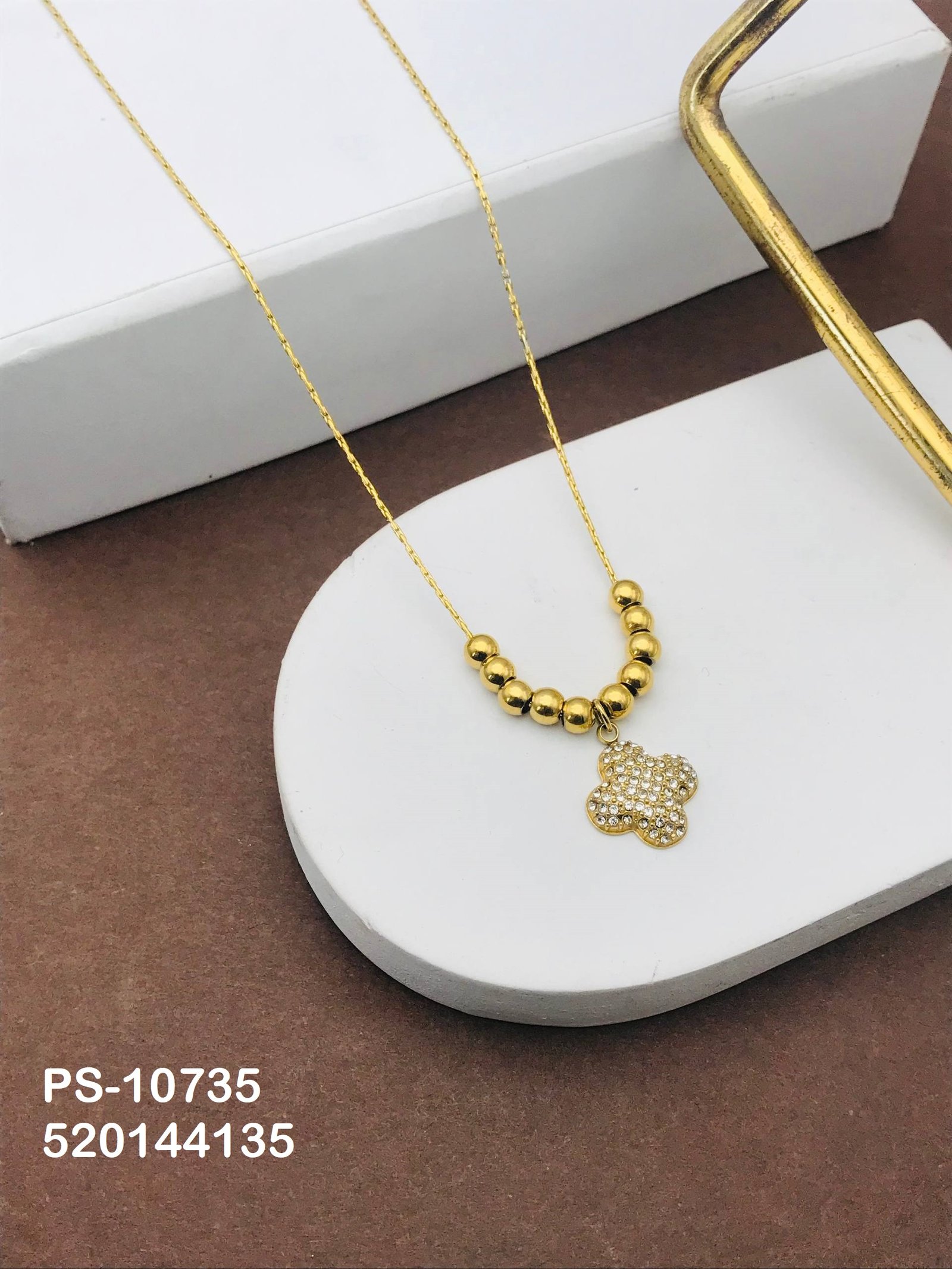 ps 10735.jpg PS-10735 Anti-Tarnish Stainless Steel Necklace from Kiyu Ziyu by Zyra Creation
