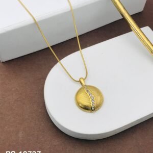 PS-10737 Anti-Tarnish Stainless Steel Necklace from Kiyu Ziyu by Zyra Creation