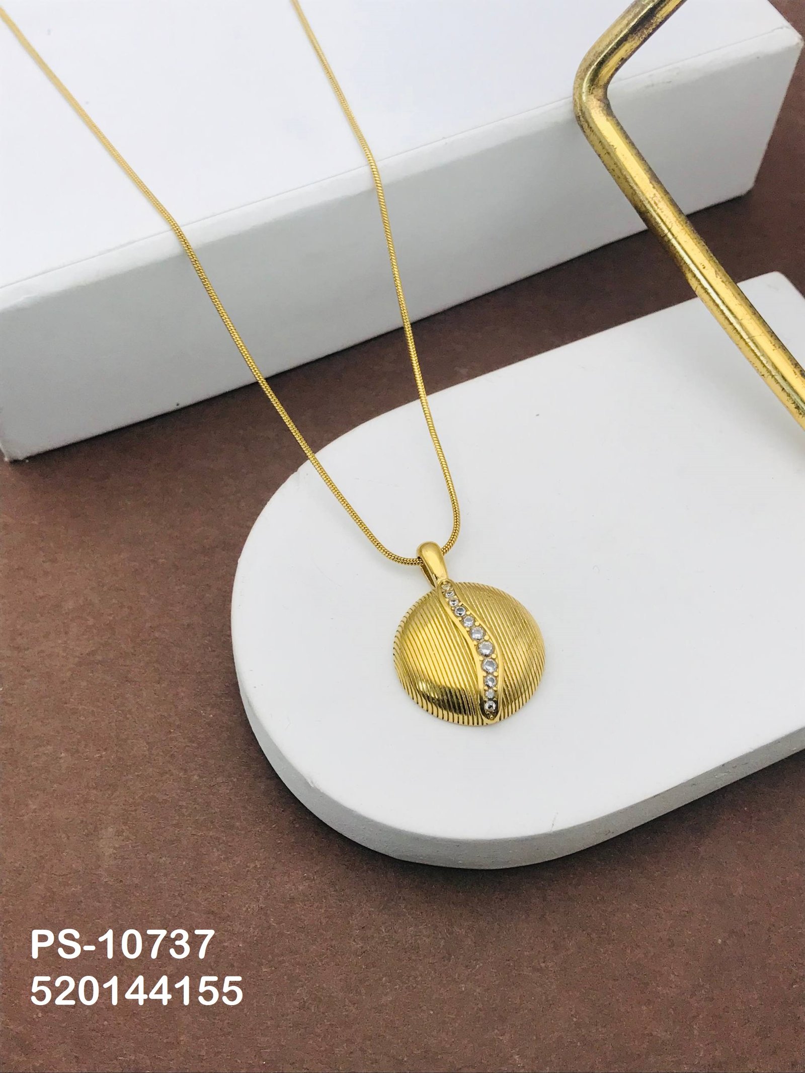 ps 10737.jpg PS-10737 Anti-Tarnish Stainless Steel Necklace from Kiyu Ziyu by Zyra Creation