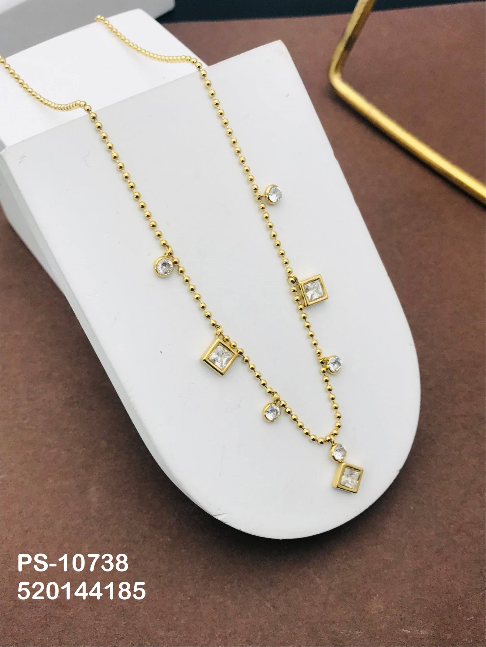 ps 10738.jpg PS-10738 Anti-Tarnish Stainless Steel Necklace from Kiyu Ziyu by Zyra Creation