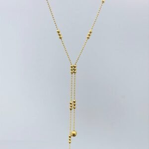 PS-10743 Anti-Tarnish Stainless Steel Necklace from Kiyu Ziyu by Zyra Creation
