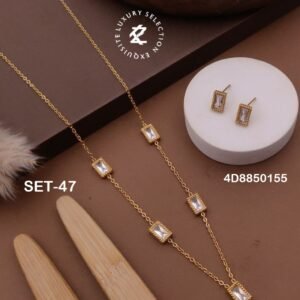 SET-47 Anti-Tarnish Stainless Steel Combo Set from Kiyu Ziyu by Zyra Creation
