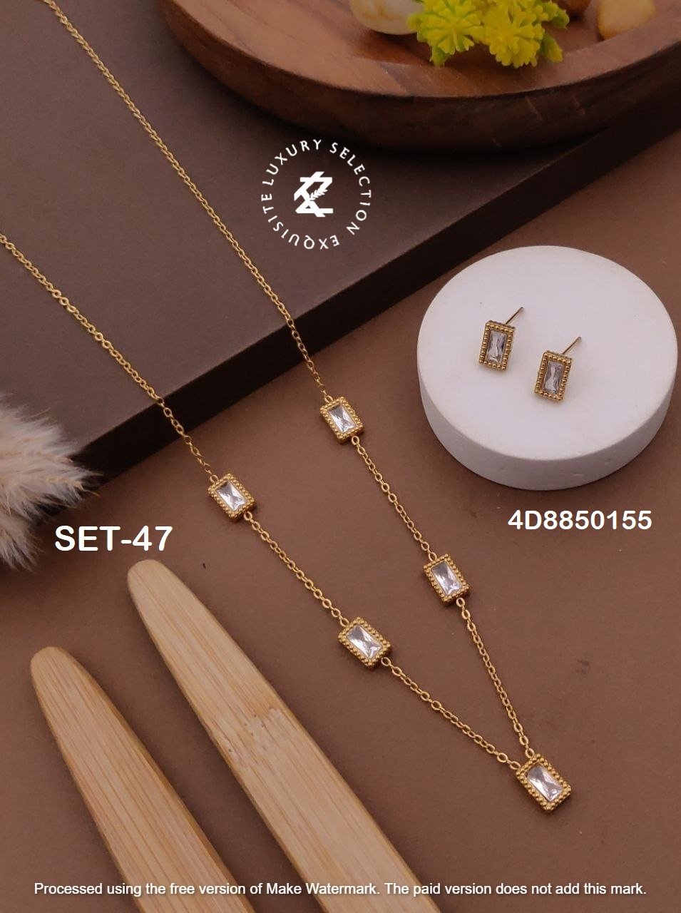 set 47.jpg SET-47 Anti-Tarnish Stainless Steel Combo Set from Kiyu Ziyu by Zyra Creation