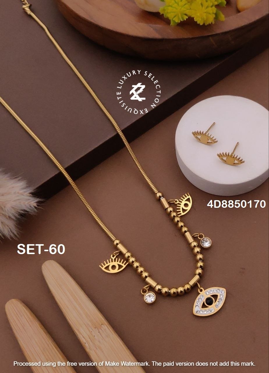 set 60.jpg SET-60 Anti-Tarnish Stainless Steel Combo Set from Kiyu Ziyu by Zyra Creation