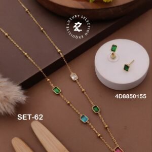 SET-62 Anti-Tarnish Stainless Steel Combo Set from Kiyu Ziyu by Zyra Creation
