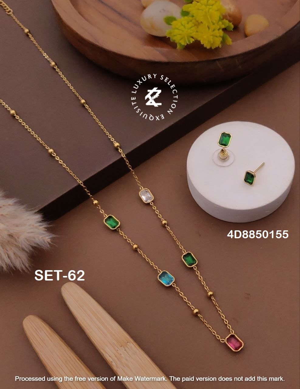 set 62.jpg SET-62 Anti-Tarnish Stainless Steel Combo Set from Kiyu Ziyu by Zyra Creation