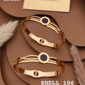SHELL-106 Anti-Tarnish Stainless Steel Bracelet Under 99 from Kiyu Ziyu by Zyra Creation