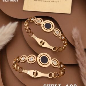 SHELL-109 Anti-Tarnish Stainless Steel Bracelet Under 99 from Kiyu Ziyu by Zyra Creation