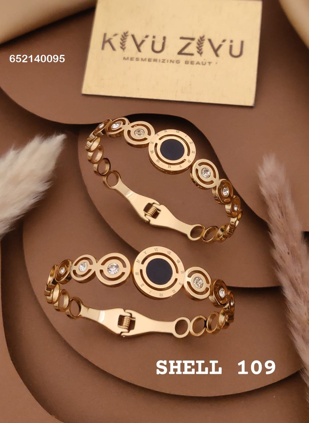 shell 109.jpg SHELL-109 Anti-Tarnish Stainless Steel Bracelet Under 99 from Kiyu Ziyu by Zyra Creation
