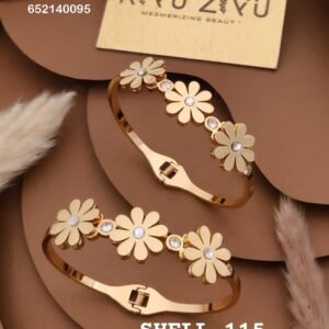 SHELL-115 Anti-Tarnish Stainless Steel Bracelet Under 99 from Kiyu Ziyu by Zyra Creation