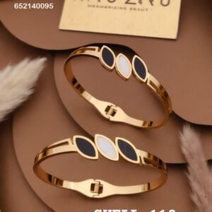 SHELL-118 Anti-Tarnish Stainless Steel Bracelet Under 99 from Kiyu Ziyu by Zyra Creation