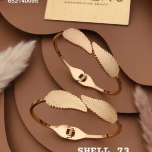 SHELL-73 Anti-Tarnish Stainless Steel Bracelet Under 99 from Kiyu Ziyu by Zyra Creation