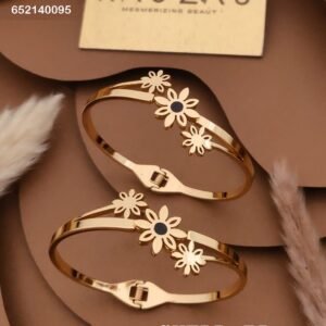 SHELL-75 Anti-Tarnish Stainless Steel Bracelet Under 99 from Kiyu Ziyu by Zyra Creation