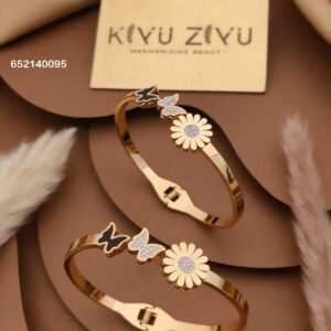SHELL-77 Anti-Tarnish Stainless Steel Bracelet Under 99 from Kiyu Ziyu by Zyra Creation