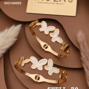 SHELL-79 Anti-Tarnish Stainless Steel Bracelet Under 99 from Kiyu Ziyu by Zyra Creation