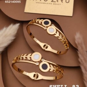 SHELL-83 Anti-Tarnish Stainless Steel Bracelet Under 99 from Kiyu Ziyu by Zyra Creation