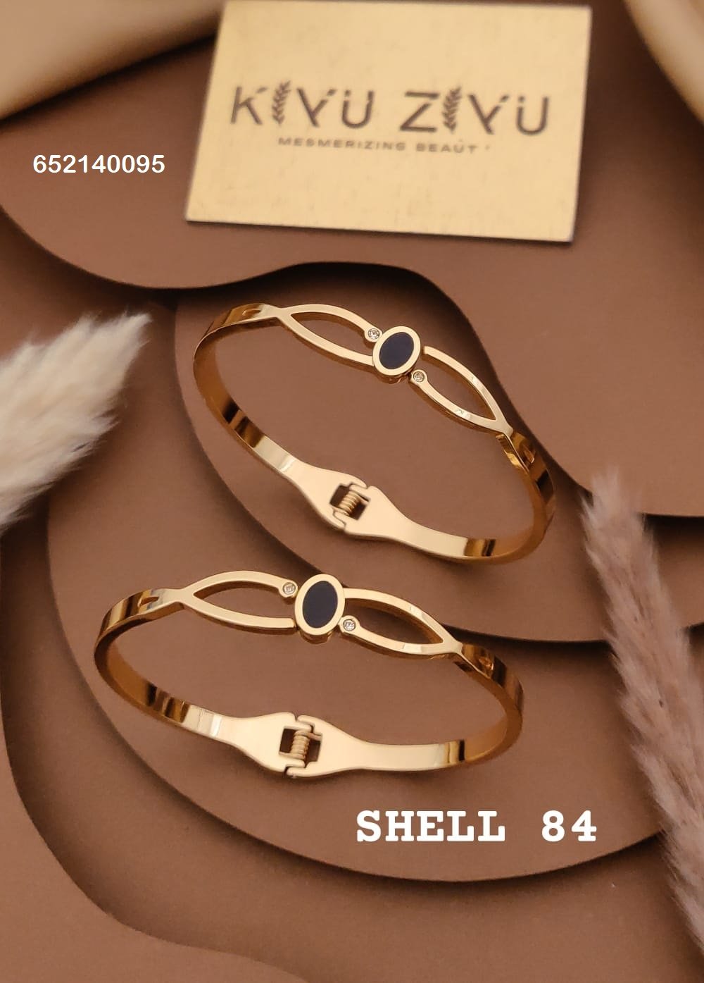 shell 84.jpg SHELL-84 Anti-Tarnish Stainless Steel Bracelet Under 99 from Kiyu Ziyu by Zyra Creation