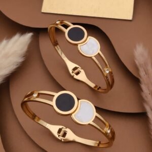 SHELL-85 Anti-Tarnish Stainless Steel Bracelet Under 99 from Kiyu Ziyu by Zyra Creation
