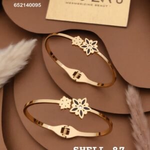 SHELL-87 Anti-Tarnish Stainless Steel Bracelet Under 99 from Kiyu Ziyu by Zyra Creation