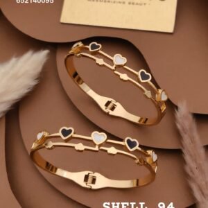 SHELL-94 Anti-Tarnish Stainless Steel Bracelet Under 99 from Kiyu Ziyu by Zyra Creation