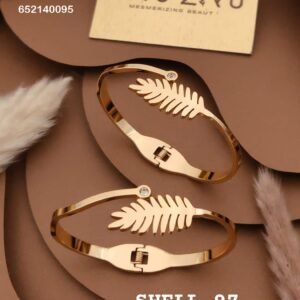 SHELL-97 Anti-Tarnish Stainless Steel Bracelet Under 99 from Kiyu Ziyu by Zyra Creation