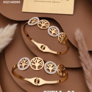 SHELL-98 Anti-Tarnish Stainless Steel Bracelet Under 99 from Kiyu Ziyu by Zyra Creation