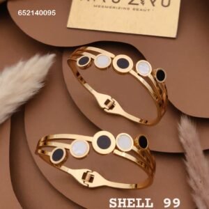 SHELL-99 Anti-Tarnish Stainless Steel Bracelet Under 99 from Kiyu Ziyu by Zyra Creation