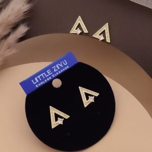 ZION-886 Anti Tarnish Imported Earrings from Kiyu Ziyu by Zyra Creation