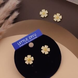 ZURI-889 Anti Tarnish Imported Earrings from Kiyu Ziyu by Zyra Creation