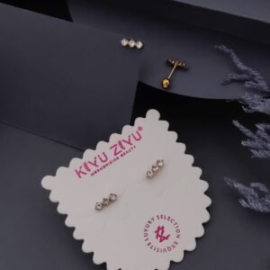 BOLL-210 Anti-Tarnish Stainless Steel Boll Back Studs from Kiyu Ziyu by Zyra Creation