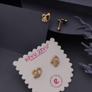 BOLL-214 Anti-Tarnish Stainless Steel Boll Back Studs from Kiyu Ziyu by Zyra Creation