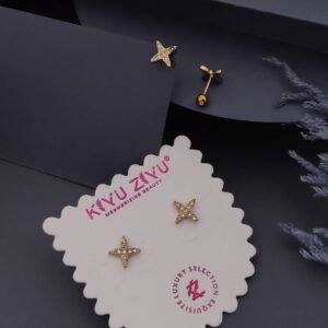 BOLL-218 Anti-Tarnish Stainless Steel Boll Back Studs from Kiyu Ziyu by Zyra Creation