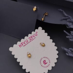 BOLL-219 Anti-Tarnish Stainless Steel Boll Back Studs from Kiyu Ziyu by Zyra Creation